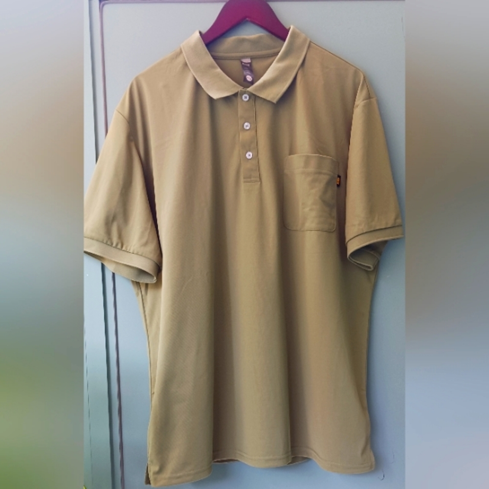 MIER Men's Summer Polo Shirts Short Sleeve Top T-Shirt Breathable Casual